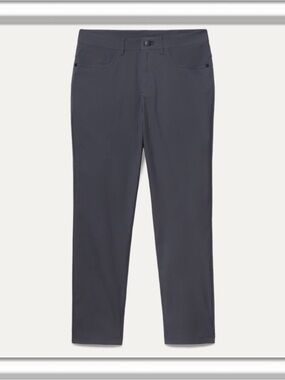 Public Rec Dealmaker Pants Dark Gray Water Resistant Outdoor Golf Size 42 x 34